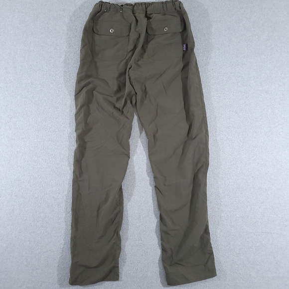 Patagonia Upcountry Pants Women's Size 6 Green Straight Casual Outdoor Hiking - Picture 6 of 7